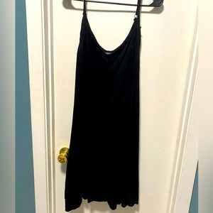 Torrid black trapeze dress